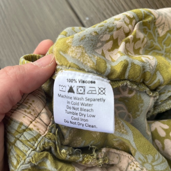 Earthbound Trading Company Batik Patchwork Shorts - Picture 5 of 8